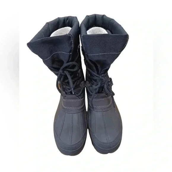 Pajar Ranger Black Snow Boots Removable Insoles Size 42 - Picture 6 of 10